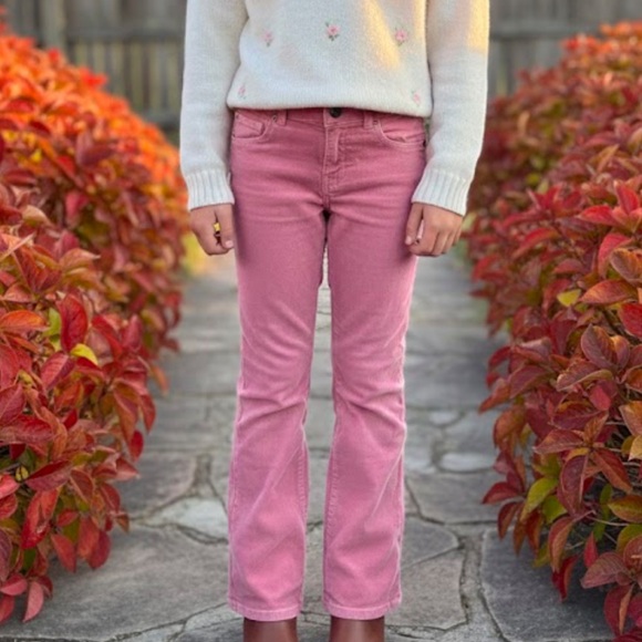 Levi’s | Girls Pink Corduroy Boot Cut Pants - Picture 1 of 9